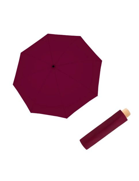 Obrazek DOPPLER Nature Mini uni Charming Wine FSC(R) - ECO parasol bordowy