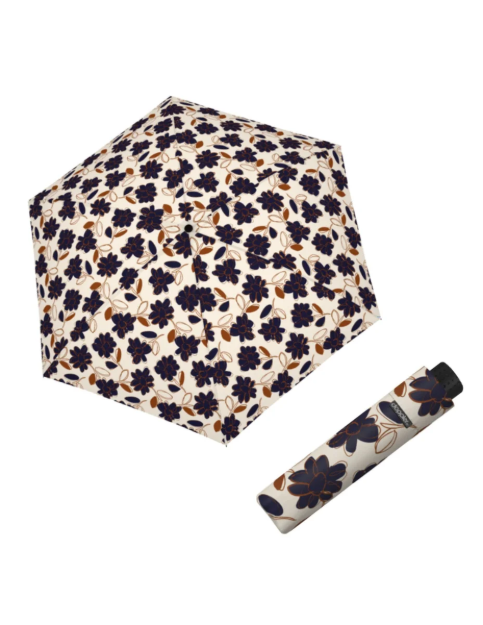Obrazek DOPPLER Fiber Havanna Blossom - damski parasol składany