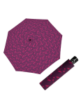 Obrazek DOPPLER Fiber Magic Joy czerwony - w pełni automatyczny parasol damski