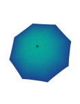 Obrazek DOPPLER Fiber Magic Strong niebieski - w pełni automatyczny parasol damski