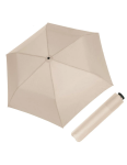 Obrazek DOPPLER Zero 99 Macadamia beige - parasol składany damski/męski greige