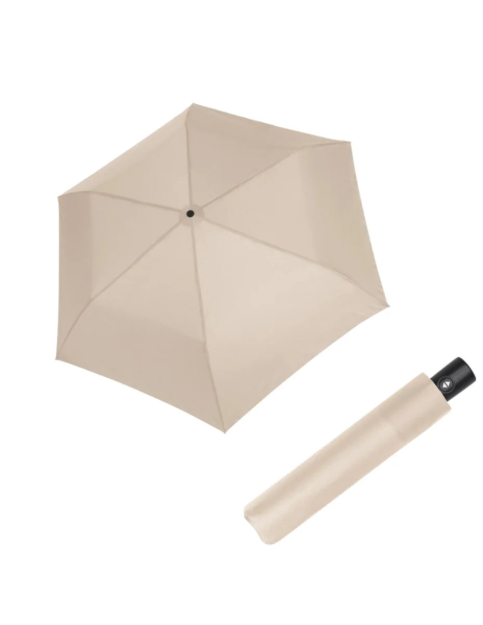 Obrazek DOPPLER Zero-Magic Macadamia beige - damski w pełni automatyczny parasol kolorze beżowym