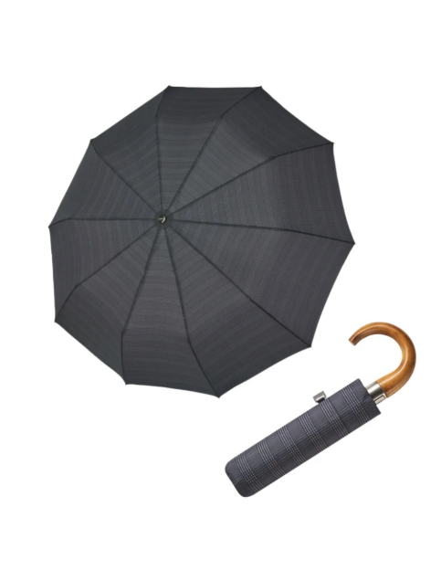 Obrazek DOPPLER Magic Mini Strong - w pełni automatyczny parasol męski czarny