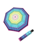 Obrazek DOPPLER Modern Art Magic Rhapsody - damski w pełni automatyczny parasol wielokolorowy
