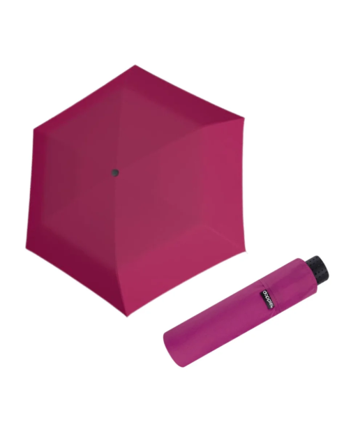 Obrazek DOPPLER Fiber Havanna Uni Fancy różowy - damski parasol składany