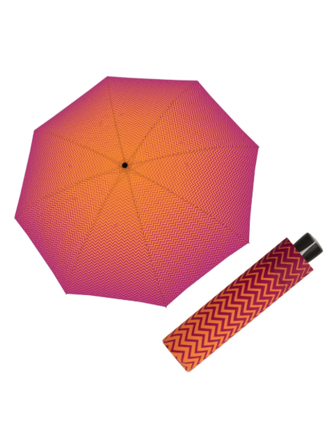 Obrazek DOPPLER Fiber Mini Strong berry - damski parasol składany
