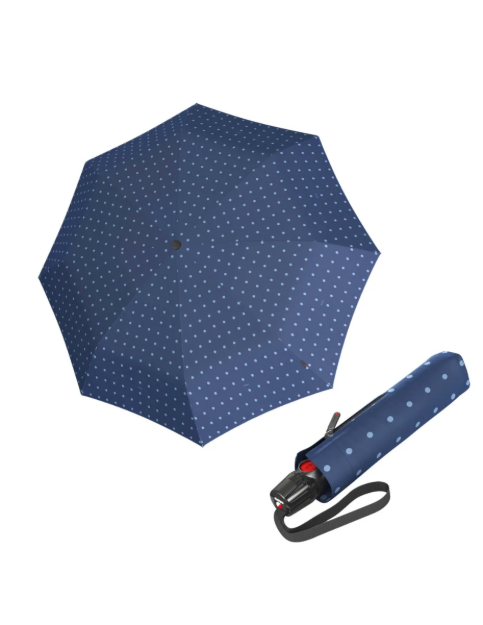 Obrazek KNIRPS T.200 Kelly blue - elegancki, w pełni automatyczny parasol kolorze niebieskim