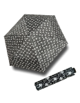 Obrazek DOPPLER Zero 99 Shamrock - parasol składany damski/dziecięcy czarny