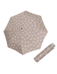 Obrazek DOPPLER Mini Light Soul taupe - damski parasol składany beżowy