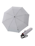 Obrazek KNIRPS T.200 Medium Duomatic Melange szary - elegancki, w pełni automatyczny parasol