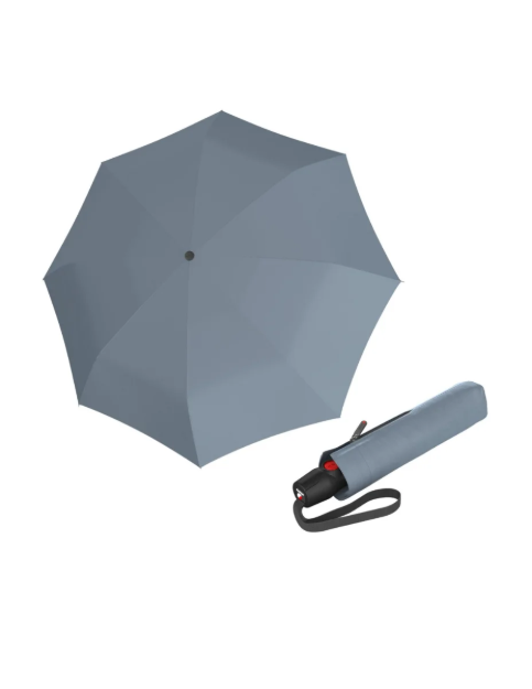 Obrazek KNIRPS T.200 Medium Duomatic Fog - elegancki, w pełni automatyczny parasol