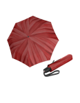 Obrazek KNIRPS T.200 Medium Duomatic Soft Scarlet - elegancki, w pełni automatyczny parasol