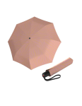 Obrazek KNIRPS A.200 MEDIUM DUOMATIC Zebra Peach - elegancki damski parasol w pełni automatyczny