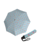 Obrazek KNIRPS A.200 MEDIUM DUOMATIC Magicdots Sky - elegancki damski parasol w pełni automatyczny