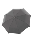 Obrazek DOPPLER MANUFAKTUR Bellino Nickel matt Oxford - w pełni automatyczny luksusowy parasol kolorze szarym