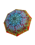 Obrazek DERBY Hit Mini Green Paradise - damski parasol składany wielokolorowy