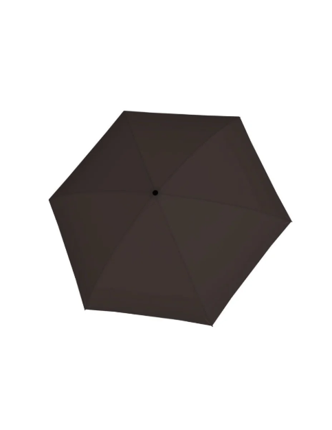 Obrazek DOPPLER Zero 99 Mocca Brown - parasol składany damski/męski w kolorze szarym