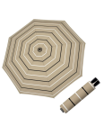 Obrazek DOPPLER Mini Fiber Classy sand - damski parasol składany beżowy