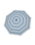Obrazek DOPPLER Mini Fiber Classy blue - damski parasol składany niebieski