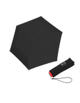 Obrazek Knirps Mini Midnight Black - elegancki składany parasol wielokolorowy