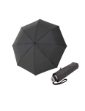 Obrazek Knirps Chrome Matt Manual Melange Black - elegancki parasol składany szary