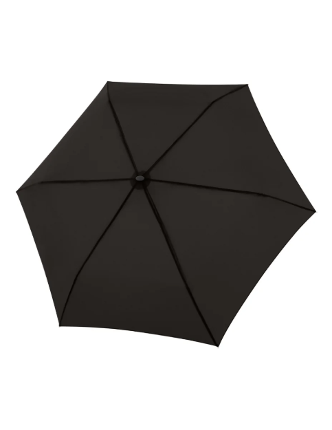 Obrazek DOPPLER Carbonsteel Mini Slim uni - dámský skládací deštník černá
