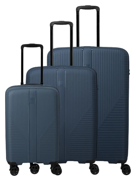 Obrazek Travelite Air Stripe S,M,L Slim Navy S: 37 l / M: 75/86 l / L: 104 L