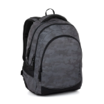 Obrazek Bagmaster DIGITAL 26 A studentský batoh – maskáčový Černá 34 l
