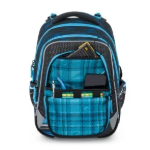 Obrazek Bagmaster LUMI 26 C školní batoh – auto Modrá 23 l