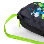 Obrazek Bagmaster SÁČEK ALFA 26 B školní na přezůvky / tělocvik – kostičkový svět Vícebarevná 1,5 l