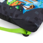 Obrazek Bagmaster SÁČEK ALFA 26 B školní na přezůvky / tělocvik – kostičkový svět Vícebarevná 1,5 l