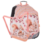 Obrazek Bagmaster ALFA 26 A malý školní set pro prvňáčky – veverka Oranžová 23 l