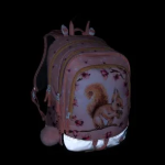 Obrazek Bagmaster ALFA 26 A malý školní set pro prvňáčky – veverka Oranžová 23 l