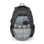 Obrazek Bagmaster DIGITAL 26 A studentský set – maskáčový Černá 34 l