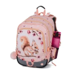 Obrazek Bagmaster ALFA 26 A velký školní set pro prvňáčky – veverka Oranžová 23 l