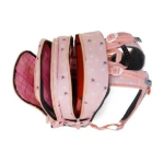 Obrazek Bagmaster ALFA 26 A velký školní set pro prvňáčky – veverka Oranžová 23 l