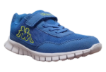 Obrazek Kappa 95K0093002 Trampki dziecięce royal / limonkowe
