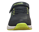 Obrazek Kappa 95K0043004 Trampki dziecięce black / lime