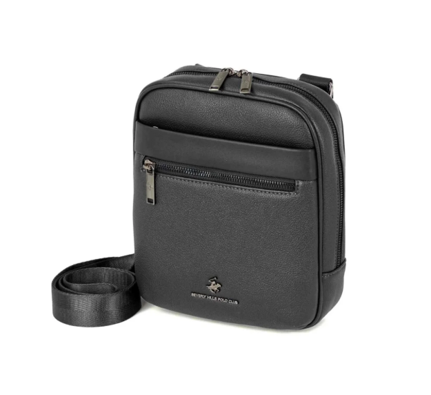 Obrazek Taška cross BHPC Wall street M BH-8513-01 černá 3,5 L