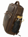 Obrazek Batoh kožený BHPC Explore BH-385-25 hnědá 18 L