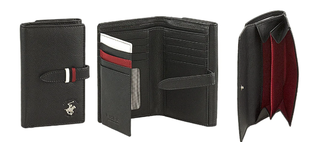 Obrazek Peněženka dámská BHPC Loop classic BH-1351-01 černá