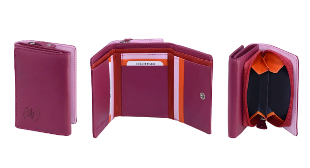 Obrazek Dámská peněženka BHPC Colorfull combi S BH-2970-30 růžová