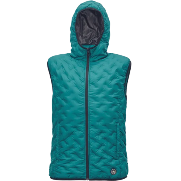 Obrazek CERVA NEURUM péřová vesta petrolejová