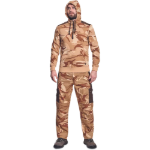 Obrazek CERVA CRAMBE mikina s kapucí béžová kamufláž