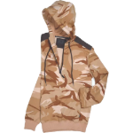 Obrazek CERVA CRAMBE mikina s kapucí béžová kamufláž