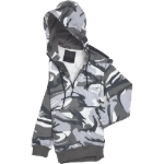 Obrazek CERVA CRAMBE mikina s kapucí šedá kamufláž