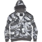 Obrazek CERVA CRAMBE mikina s kapucí šedá kamufláž