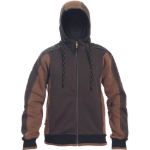 Obrazek CERVA DAYBORO mikina s kapucí tm.hnědá