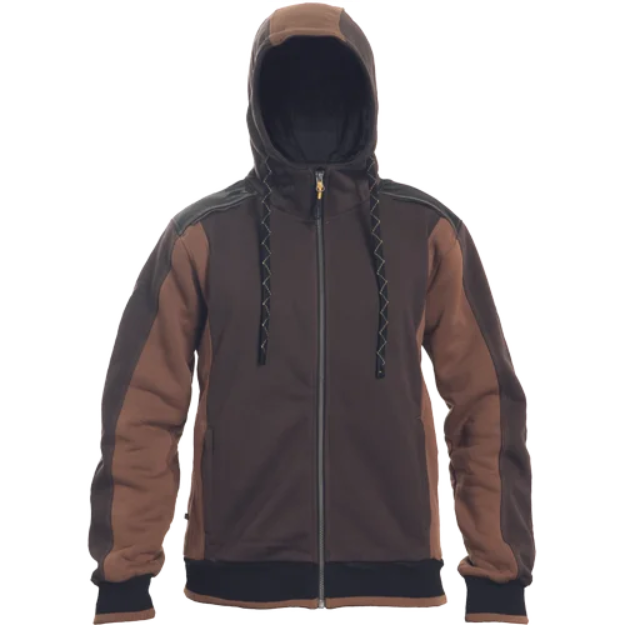 Obrazek CERVA DAYBORO mikina s kapucí tm.hnědá