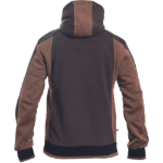 Obrazek CERVA DAYBORO mikina s kapucí tm.hnědá